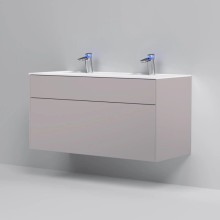 Тумба с раковиной серый матовый 120,8 см Am.Pm Inspire 2.0 M50AFHX1203EGM + M50AWPC1201WG