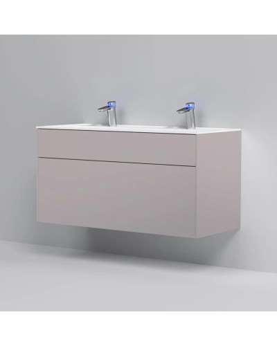 Тумба с раковиной серый матовый 120,8 см Am.Pm Inspire 2.0 M50AFHX1203EGM + M50AWPC1201WG