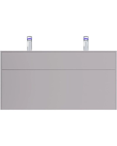 Тумба с раковиной серый матовый 120,8 см Am.Pm Inspire 2.0 M50AFHX1203EGM + M50AWPC1201WG