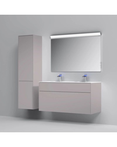 Тумба с раковиной серый матовый 120,8 см Am.Pm Inspire 2.0 M50AFHX1203EGM + M50AWPC1201WG