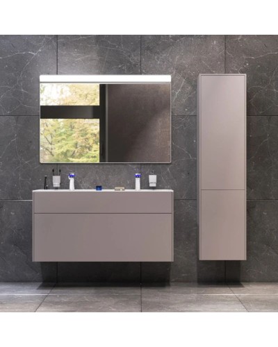 Тумба с раковиной серый матовый 120,8 см Am.Pm Inspire 2.0 M50AFHX1203EGM + M50AWPC1201WG