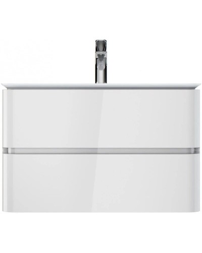 Тумба с раковиной белый глянец 80 см Am.Pm Sensation M30FHX0802WG + M30WPC0801WG