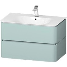 Тумба с раковиной мятный глянец 80 см Am.Pm Sensation M30FHX0802GG + M30WPC0801WG