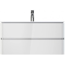 Тумба с раковиной белый глянец 100 см Am.Pm Sensation M30FHX1002WG + M30WPC1001WG