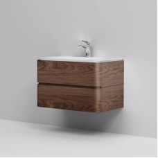 Тумба с раковиной орех 80 см Am.Pm Sensation M30FHX0802NF + M30WPC0801WG