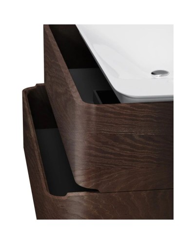 Тумба с раковиной табачный дуб 100 см Am.Pm Sensation M30FHX1002TF + M30WPC1001WG