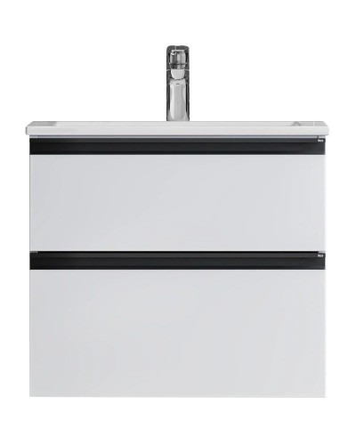 Тумба с раковиной белый глянец 60 см Roca Domi 857532806 + 32799E000