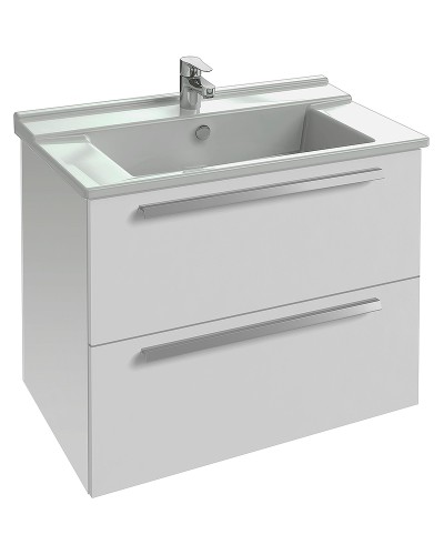 Тумба под раковину Jacob Delafon Struktura 77 EB1277-N18 подвесная Белая