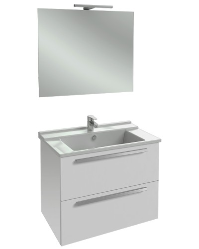 Тумба под раковину Jacob Delafon Struktura 77 EB1277-N18 подвесная Белая