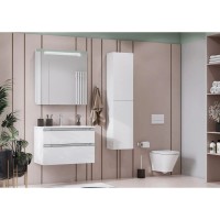 Тумба с раковиной белый глянец 80,5 см Roca The Gap 857551806 + 3279A4000