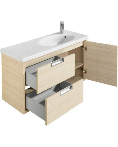 Тумба с раковиной дуб верона 100 см Roca Etna 857302445 + 327009000