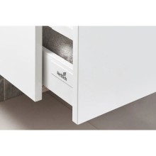 Тумба с раковиной белый глянец 70 см Roca Up ZRU9303011 + 327471000