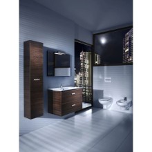 Тумба с раковиной венге 80,5 см Roca Victoria Nord ZRU9000031 + 32799C000