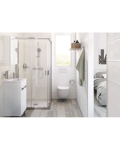 Тумба с раковиной белый глянец 50,5 см Roca Debba ZRU9302710 + 32799J00Y