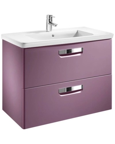 Тумба с раковиной фиолетовый 60 см Roca The Gap ZRU9302742 + 327472000