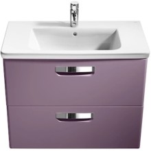 Тумба с раковиной фиолетовый 60 см Roca The Gap ZRU9302742 + 327472000