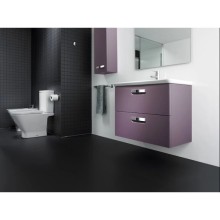 Тумба с раковиной фиолетовый 60 см Roca The Gap ZRU9302742 + 327472000