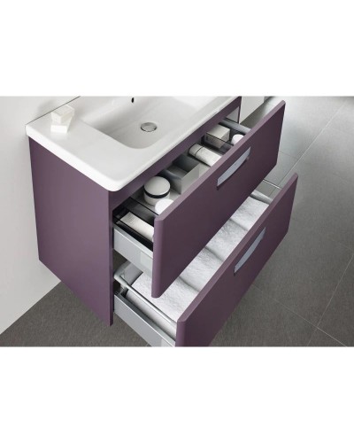 Тумба с раковиной фиолетовый 70 см Roca The Gap ZRU9302741 + 327471000