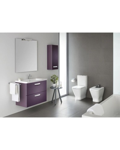 Тумба с раковиной фиолетовый 80 см Roca The Gap ZRU9302740 + 327470000