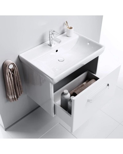 Тумба с раковиной белый глянец 81 см Aqwella Neo NEO01081 + 1.WH30.2.084