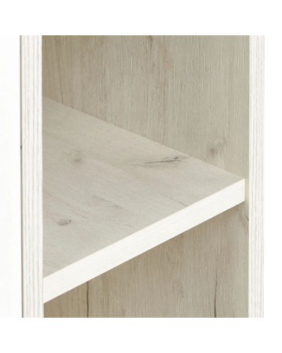 Тумба с раковиной белый глянец/дуб крафт 80 см Акватон Флай 1A2374K0FAX10