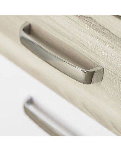 Тумба под раковину Style Line Ориноко 60 Белый Светлое дерево