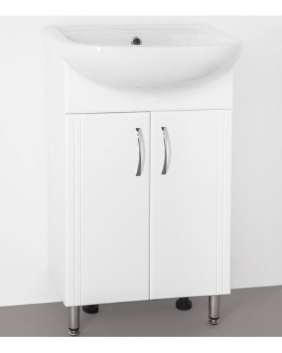 Тумба под раковину Style Line Эко Стандарт 9 Ладога 50 Белый