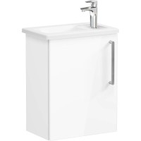 Тумба с раковиной белый глянец 45 см L VitrA Root 66342