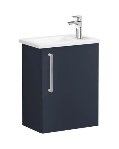 Тумба с раковиной темно-синий матовый 45 см R VitrA Root 68064