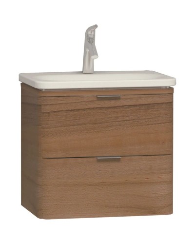 Тумба с раковиной натуральная древесина 59 см Vitra Nest Trendy 56144