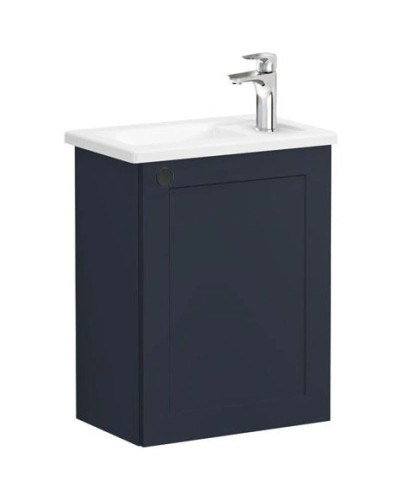 Тумба с раковиной темно-синий матовый 45 см R Vitra Root Classic 68615
