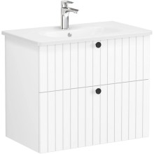 Тумба с раковиной белый матовый 80,5 см Vitra Root Groove 69436