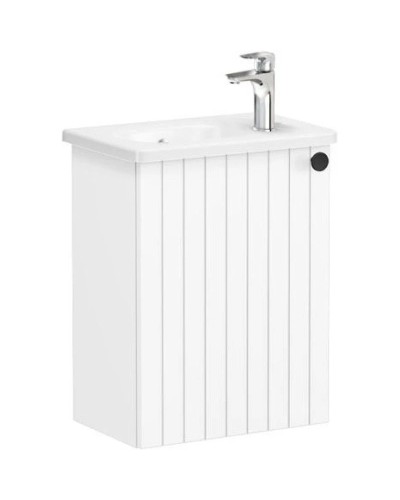 Тумба с раковиной белый матовый 45,5 см L Vitra Root Groove 69191