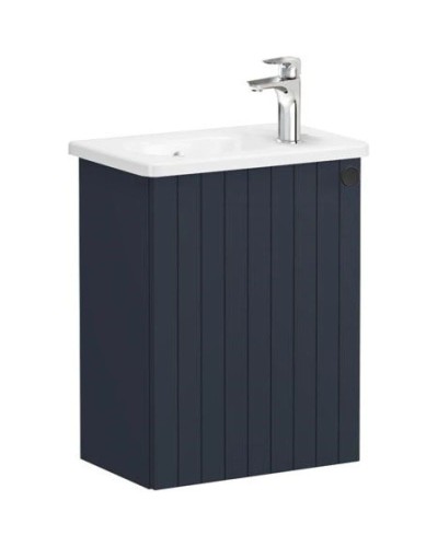 Тумба с раковиной темно-синий матовый 45,5 см L Vitra Root Groove 69196