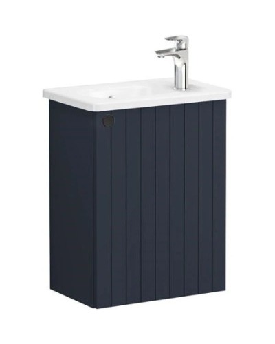 Тумба с раковиной темно-синий матовый 45,5 см R Vitra Root Groove 69203