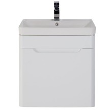 Тумба под раковину Aquanet София 60 196956 подвесная Белый глянец