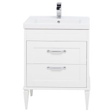 Тумба под раковину Aquanet Денвер 65 199210 Белый глянец