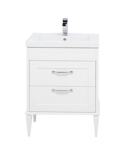 Тумба под раковину Aquanet Денвер 65 199210 Белый глянец