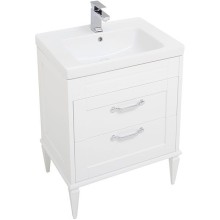 Тумба под раковину Aquanet Денвер 65 199210 Белый глянец