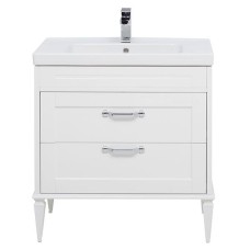 Тумба под раковину Aquanet Денвер 80 199211 Белый глянец