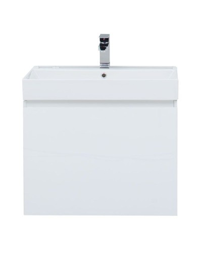 Тумба под раковину Aquanet Йорк 70 202093 подвесная Белый глянец