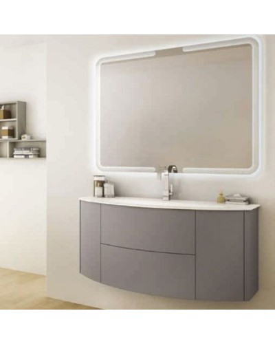 Тумба под раковину Cezares Eden 121 54417 подвесная Grigio talpa opaco