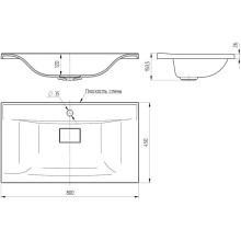 Тумба с раковиной дуб винтаж 80 см Vincea Mia VMC-2MA800VO + VCB-3M800B