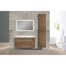 Тумба с раковиной дуб винтаж 100 см Vincea Paola VMC-2P100VO + VCB-2VP100W