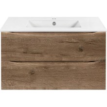 Тумба с раковиной дуб винтаж 91,5 см Vincea Mia VMC-2MC900VO + VBS-13990