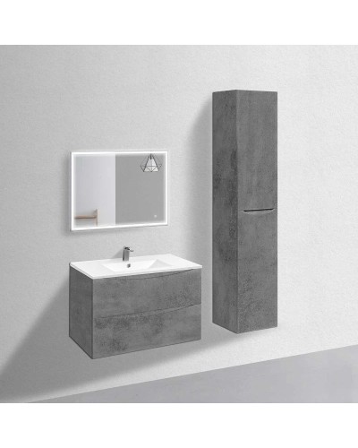 Тумба с раковиной бетон 91,5 см Vincea Mia VMC-2MC900BT + VBS-13990