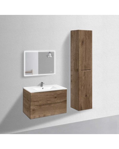 Тумба с раковиной дуб винтаж 81,5 см Vincea Mia VMC-2MC800VO + VBS-13980