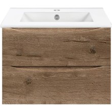 Тумба с раковиной дуб винтаж 71,5 см Vincea Mia VMC-2MC700VO + VBS-13970