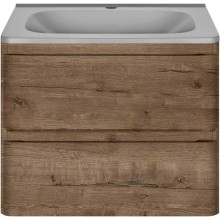 Тумба с раковиной дуб винтаж 59,4 см Vincea Vico VMC-2V600VO + VCB-2VP600G