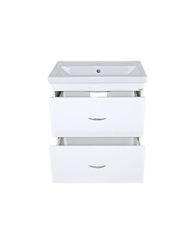 Фостер - 70 Тумба напольная с 2 ящ. белая / раковина